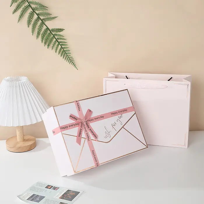 large gift box pink