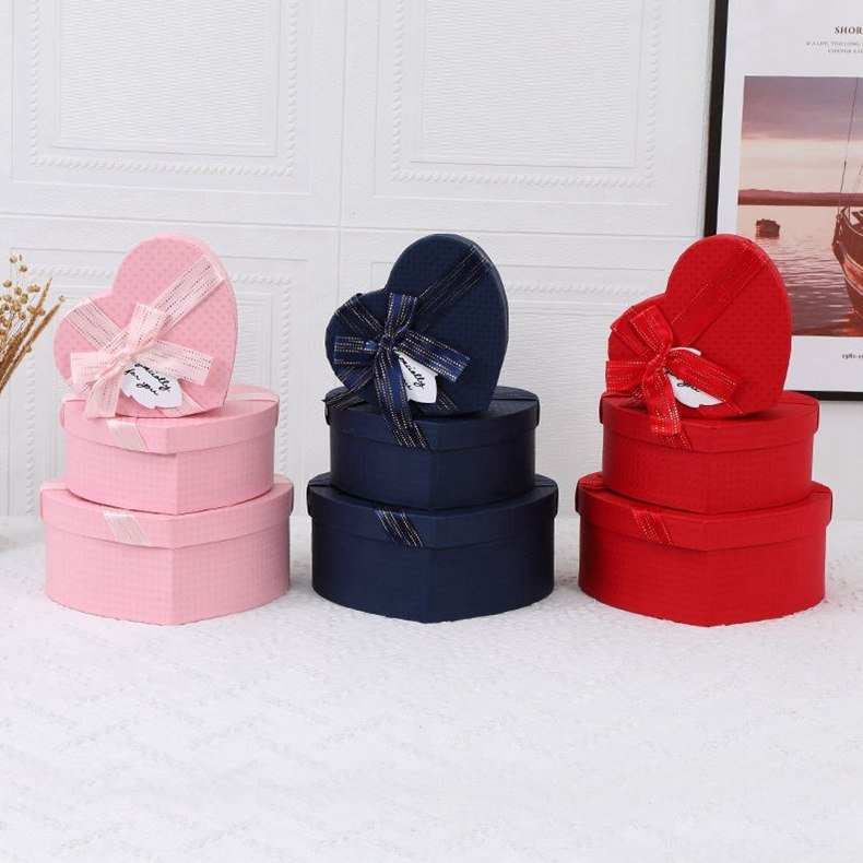 Gift Box for Valentine's Day Heart Shaped