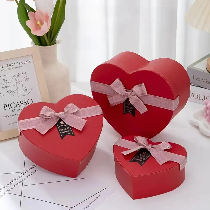 heart shaped gift box valentine's day