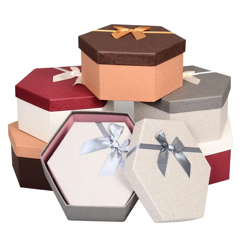 Hexagon Gift Box Custom Box Packaging