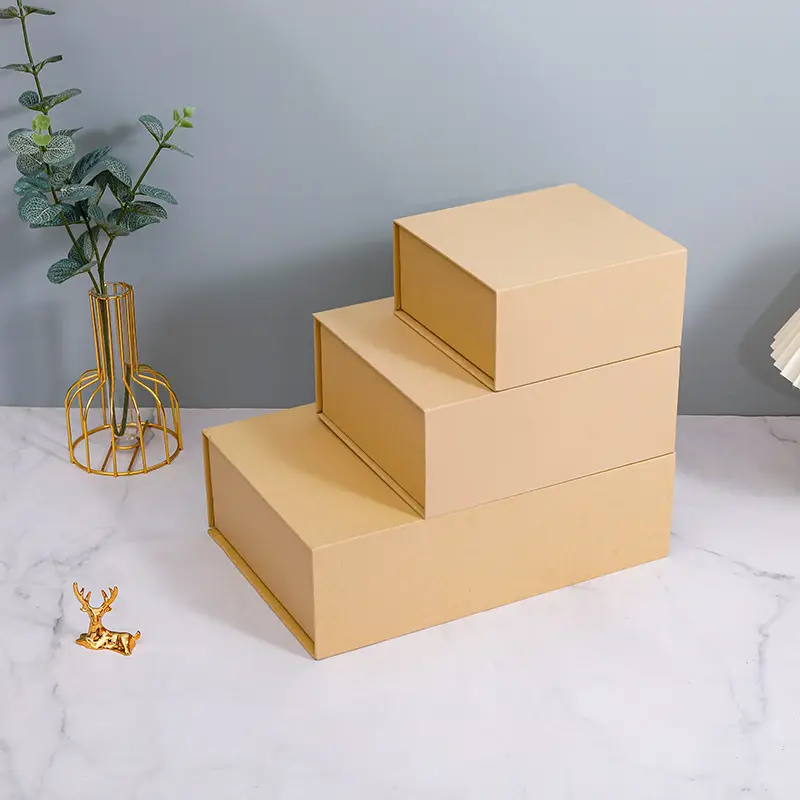 kraft magnetic gift box​