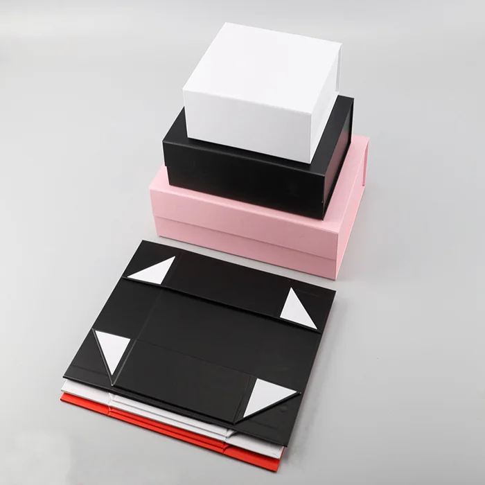 china magnetic folding gift box factory