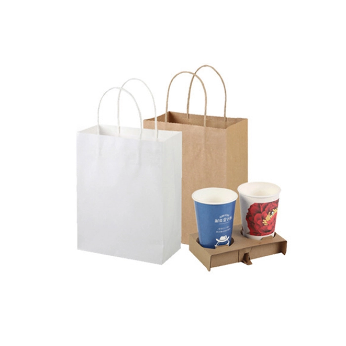 cup drink carrier with handle