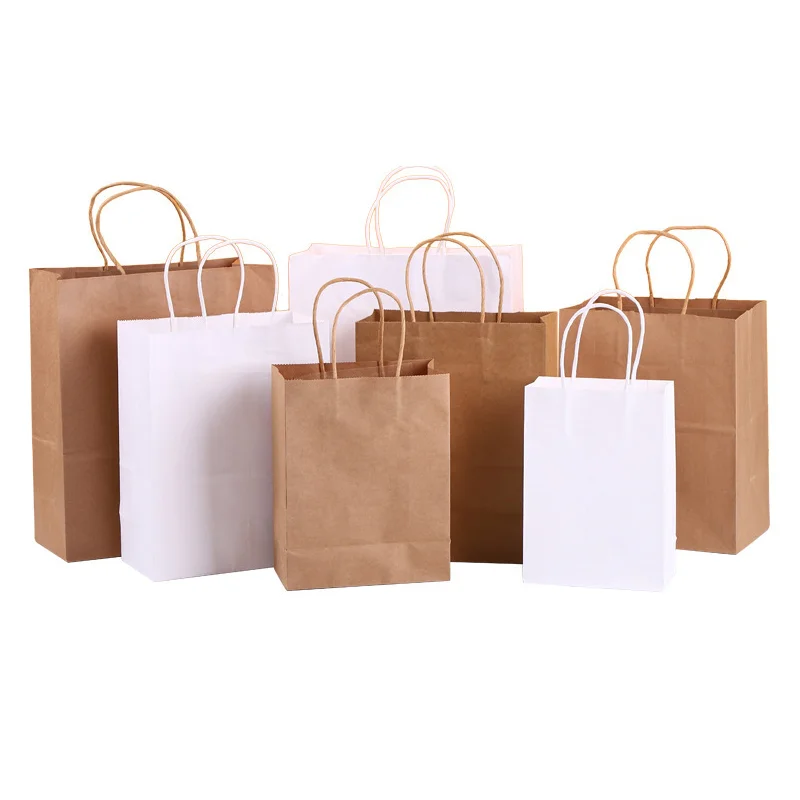 Kraft Paper Bags with Handles