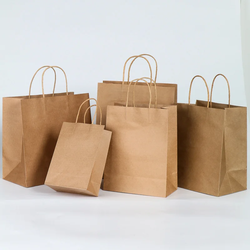 brown paper kraft bags​