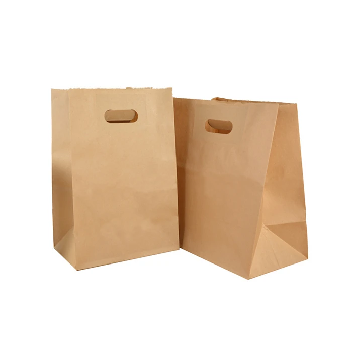 brown kraft paper packaging bag