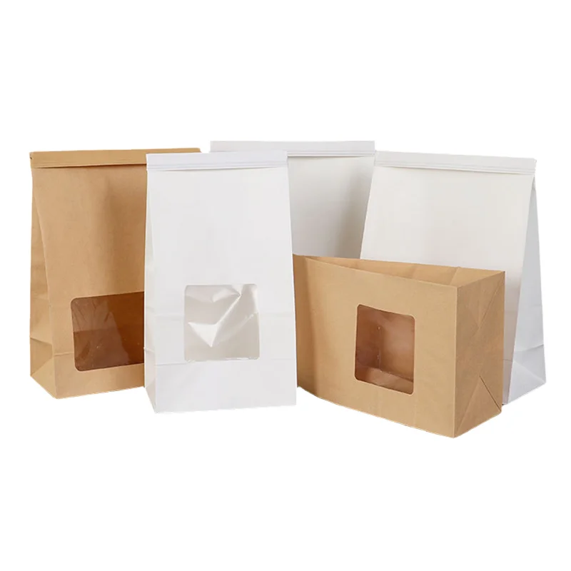 food paper bags with window​