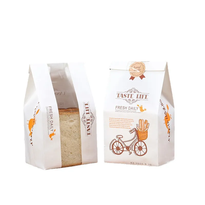 bread packaging paper food bags