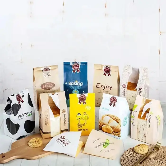 custom printed food paper bags
