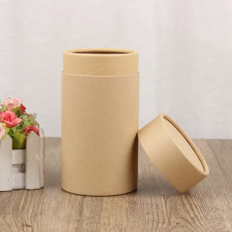 kraft candle tube packaging