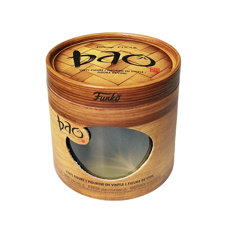 paper tube packaging with window​